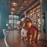 Garrafa Whisky - Edição Hippo