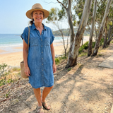 Bondi - Vestido Casual de Denim