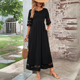 Antonia – Vestido Midi Lisonjeiro com Efeito Alisa Barriga