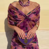 Vestido Elegante com Decote em V