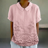Liliana - Floral Embroidered Shirt