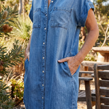 Bondi - Vestido Casual de Denim