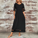 Antonia – Vestido Midi Lisonjeiro com Efeito Alisa Barriga