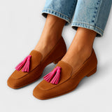 Aurora | Mocasins elegantes com tacão pequeno