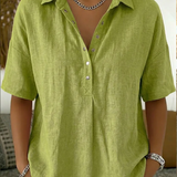 Vanessa | Blusa com colarinho refinado
