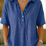 Vanessa | Blusa com colarinho refinado