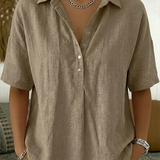 Vanessa | Blusa com colarinho refinado