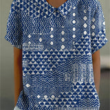 Ana - Camisa de Estampa Tribal