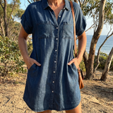 Bondi - Vestido Casual de Denim