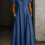 Mandy | Vestido Longo de Denim