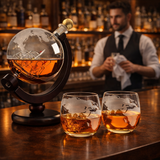 Garrafa Whisky - Mapa-mundo