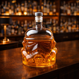 Garrafa Whisky - Edição com garrafa e copo