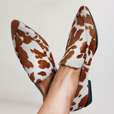 Leona | Mocasins elegantes com tacão baixo