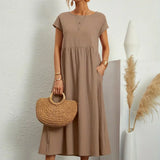 Gabriela | Vestido Midi de Elegância Intemporal