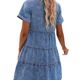 Jane | Vestido Camisa de Denim