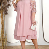 Madalena - Vestido Casual Bordado