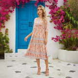 Clara - Vestido Floral Elegante