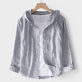Clara - Blusa de Algodão com Capuz