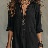 Soline | Vestido Maxi com Botões