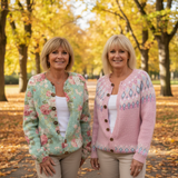 Ana - Cardigan Floral de Outono