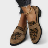 Aurora | Sapatos elegantes de senhora em padrão de leopardo