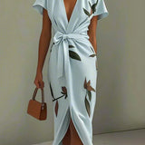 Aurya | Vestido crossover elegante
