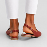 Simone | Mocassins Trançados com Fivela Traseira
