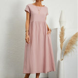 Cátia - Vestido Elegante de Primavera